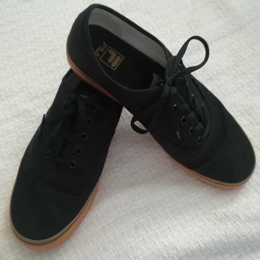 Fila Black Men's Skate Shoes